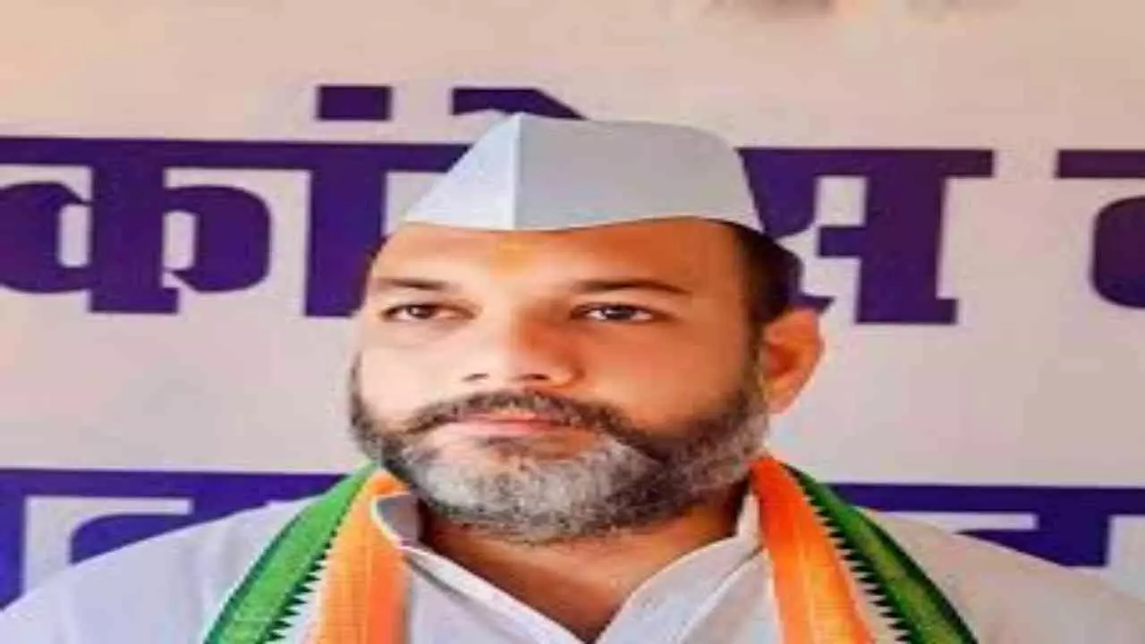 Congress District President Dr. Neeraj Tripathi
