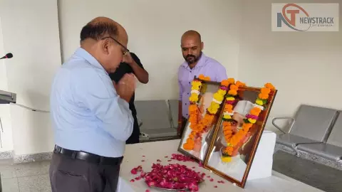 Gandhi and Shastri Jayanti celebrated at Raja Mahendra Pratap Singh University