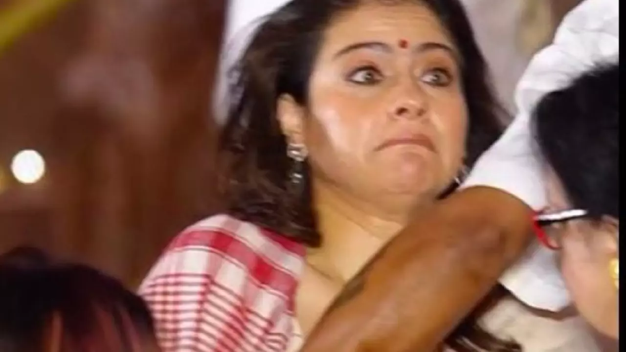 Kajol Viral Video Durga Puja