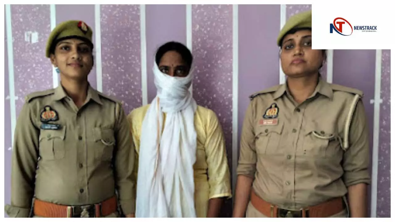 Azamgarh अंतर्जनपदीय शातिर महिला अपराधी अंतिमा सिंह को पुलिस ने किया गिरफ्तार, तमंचा कारतूस बरामद