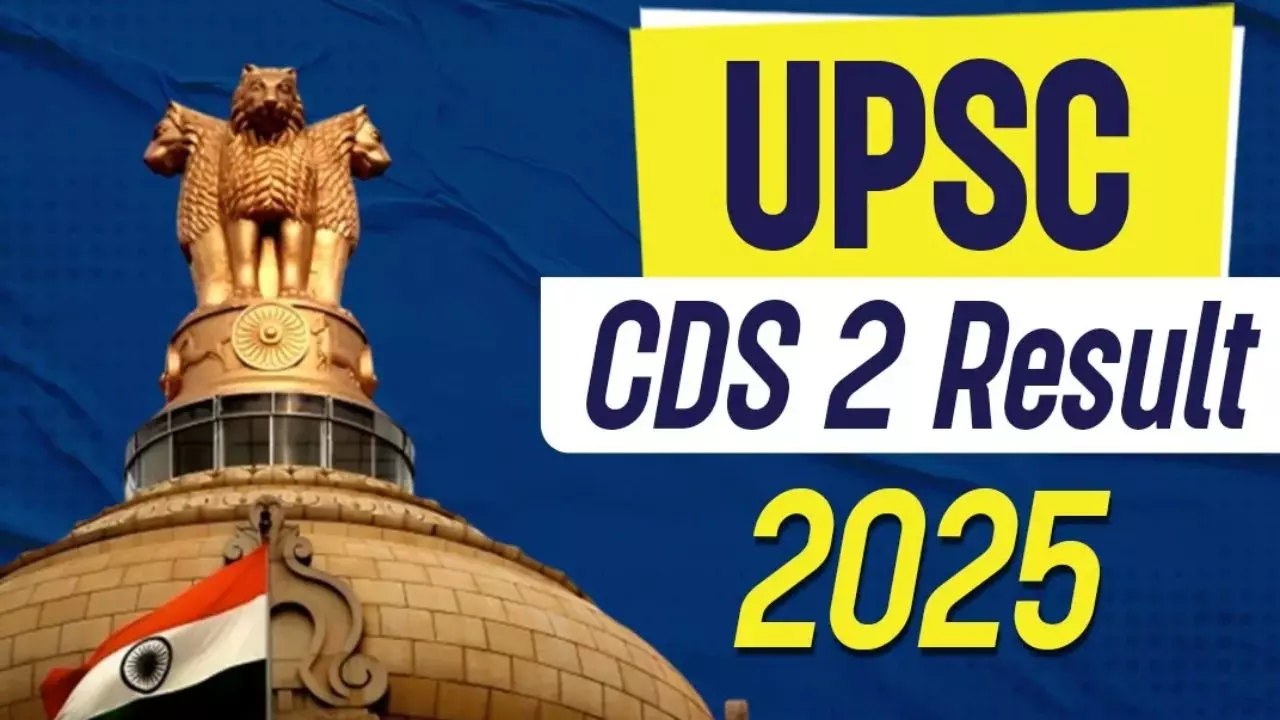 UPSC CDS-II 2025 Result