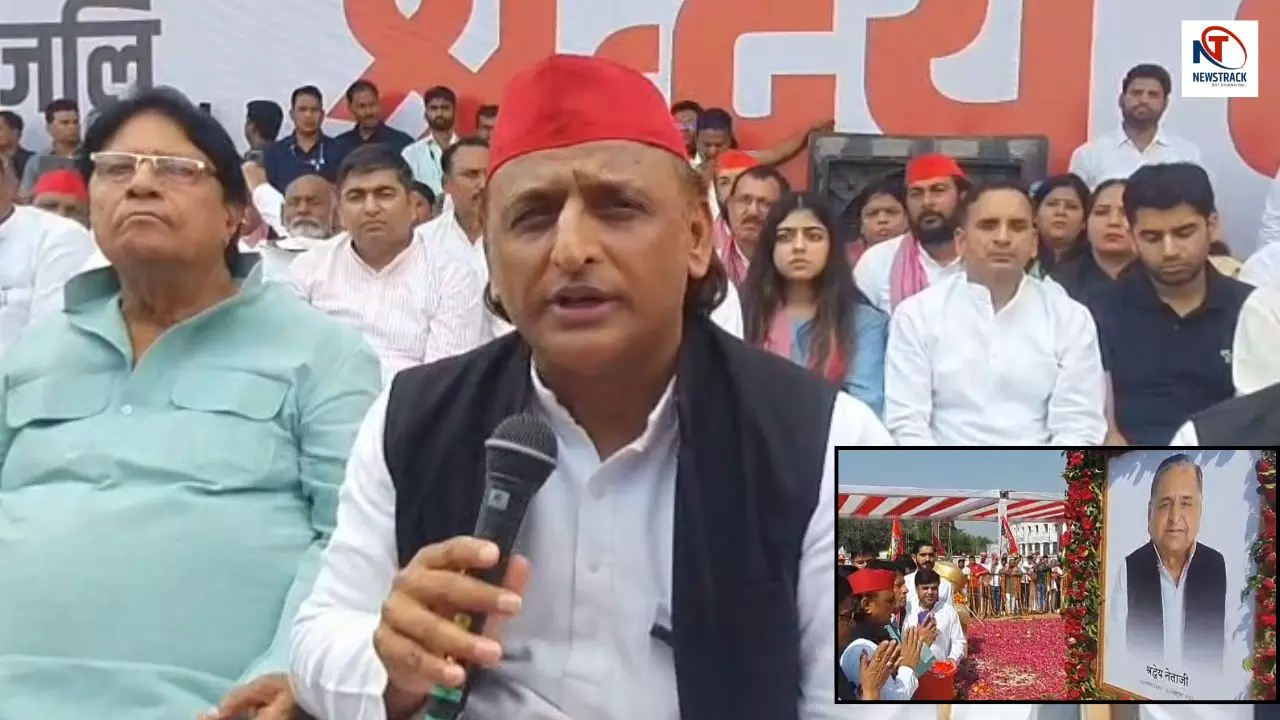 Etawah News: मुलायम सिंह की पुण्यतिथि पर सैफई पहुंचे अखिलेश यादव, भाजपा पर जमकर साधा निशाना