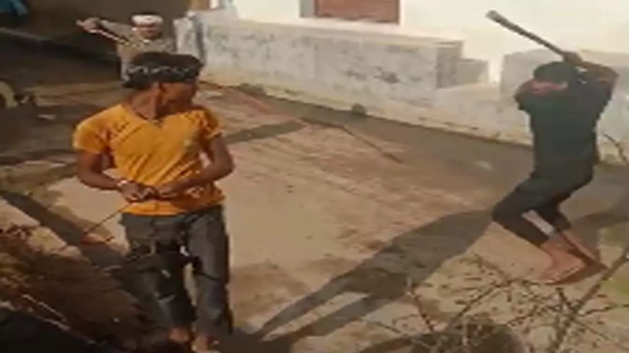 Attack on family scandal in Mahoba, Pita if refused to give soil