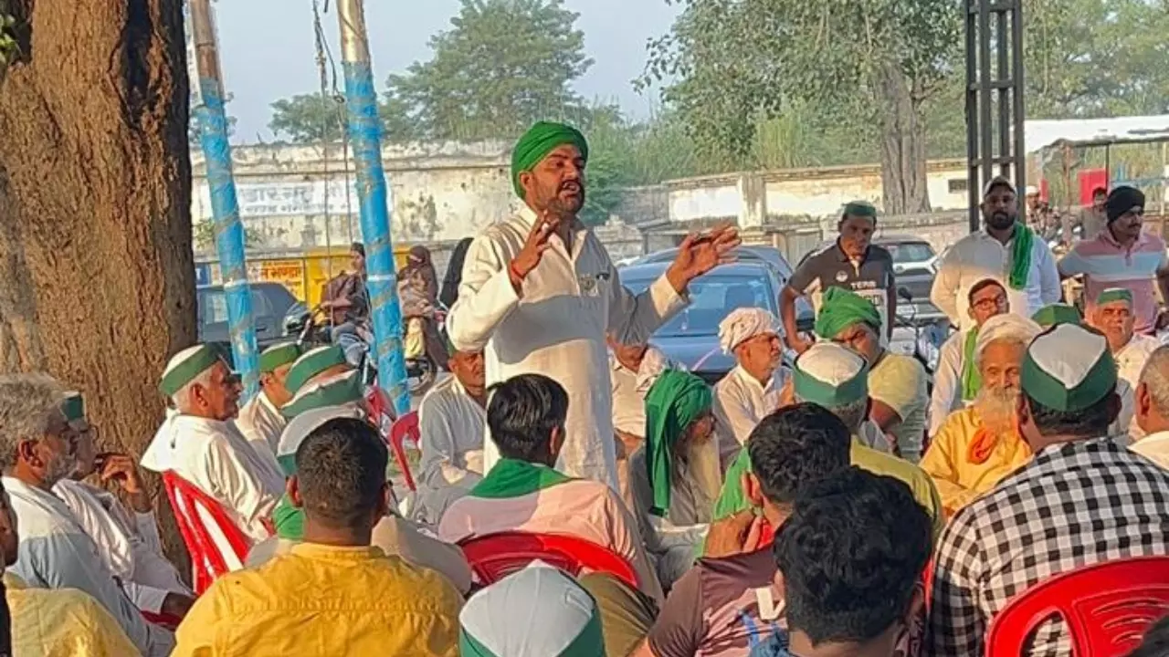 Meerut News:  “अब खेत से शहर तक संघर्ष होगा”, 17 अक्टूबर को मेरठ जिला मुख्यालय का घेराव करेंगे किसान Meerut News:  “अब खेत से शहर तक संघर्ष होगा”, 17 अक्टूबर को मेरठ जिला मुख्यालय का घेराव करेंगे किसान