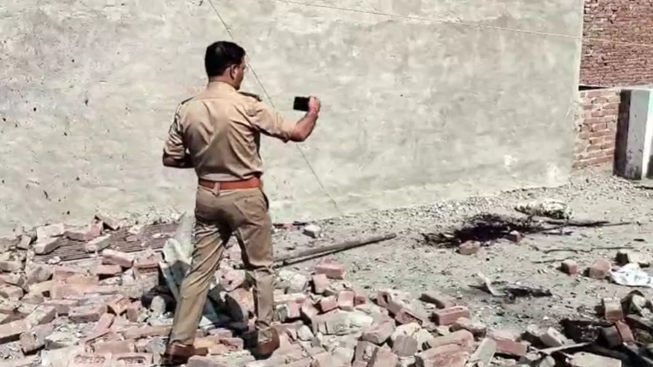 Muzaffarnagar Firecracker Blast: SSP Reaches Spot for Probe