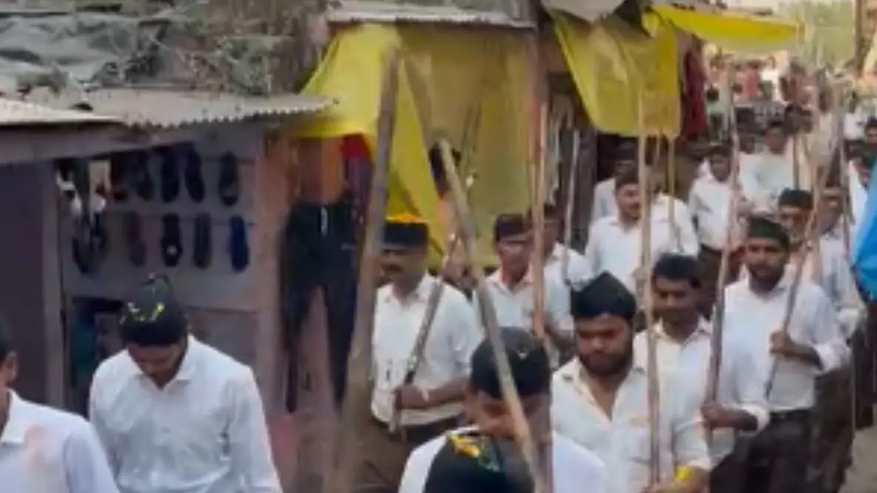 RSS Centennial Rally in Kanpur Dehat
