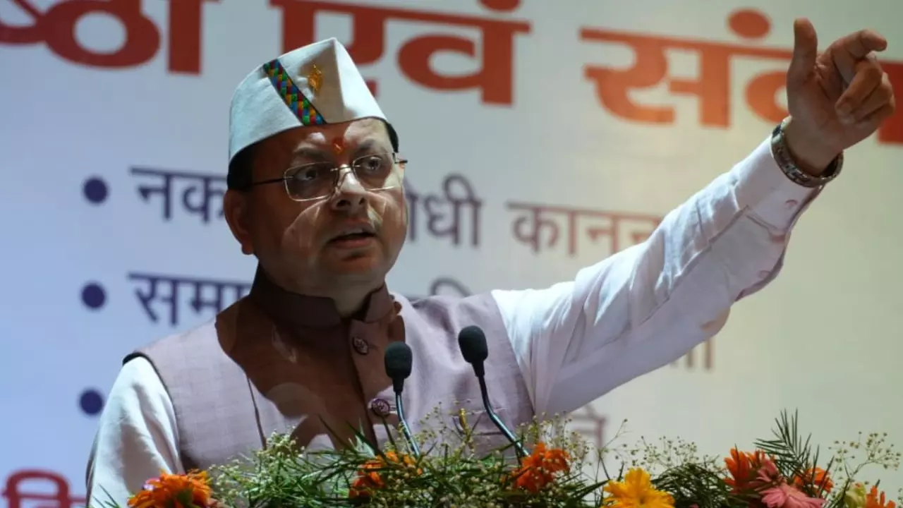 Uttarakhand CM Pushkar Singh Dhami