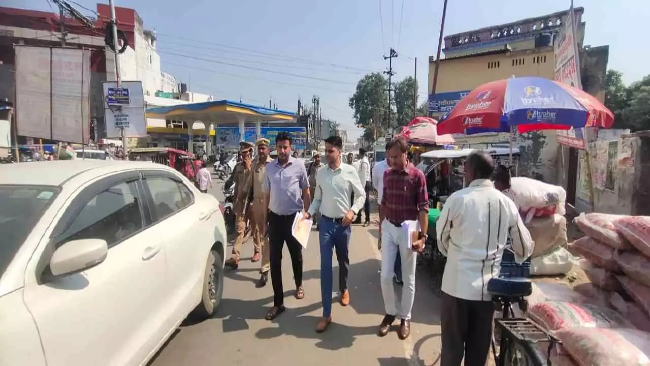 Lakhimpur Kheri: संकटा देवी से लालपुर बैरियर तक बनेगा 3.65 किमी लंबा फोरलेन मार्ग Lakhimpur Kheri: संकटा देवी से लालपुर बैरियर तक बनेगा 3.65 किमी लंबा फोरलेन मार्ग