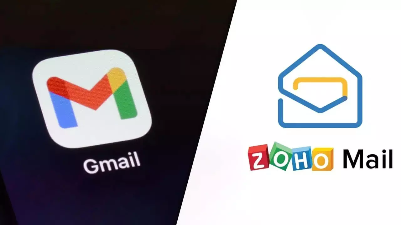 Gmail Vs Zoho Mail