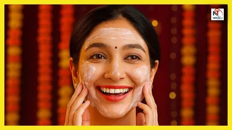 Glowing skin at festivals: त्योहारों में पाएं चांद सा निखार - अपनाएँ ये आसान घरेलू नुस्खे