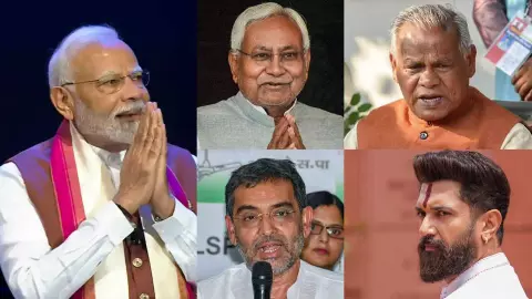 बिहार चुनाव में बीजेपी करेगी नीतीश के साथ बड़ा गेम?BJP-JDU के बराबर चुनावी सीटों पर RJD ने मचाया बवाल बिहार चुनाव में बीजेपी करेगी नीतीश के साथ बड़ा गेम?BJP-JDU के बराबर चुनावी सीटों पर RJD ने मचाया बवाल