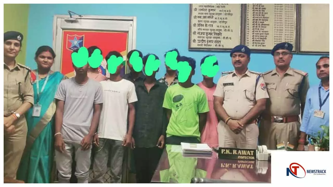 Chandauli News:आरपीएफ का नन्हे फरिश्ते अभियान, डीडीयू स्टेशन पर 8 नाबालिग बच्चे बचाए गए