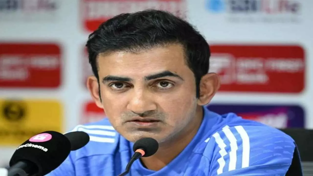 Gautam gambhir unhappy with delhi pitch