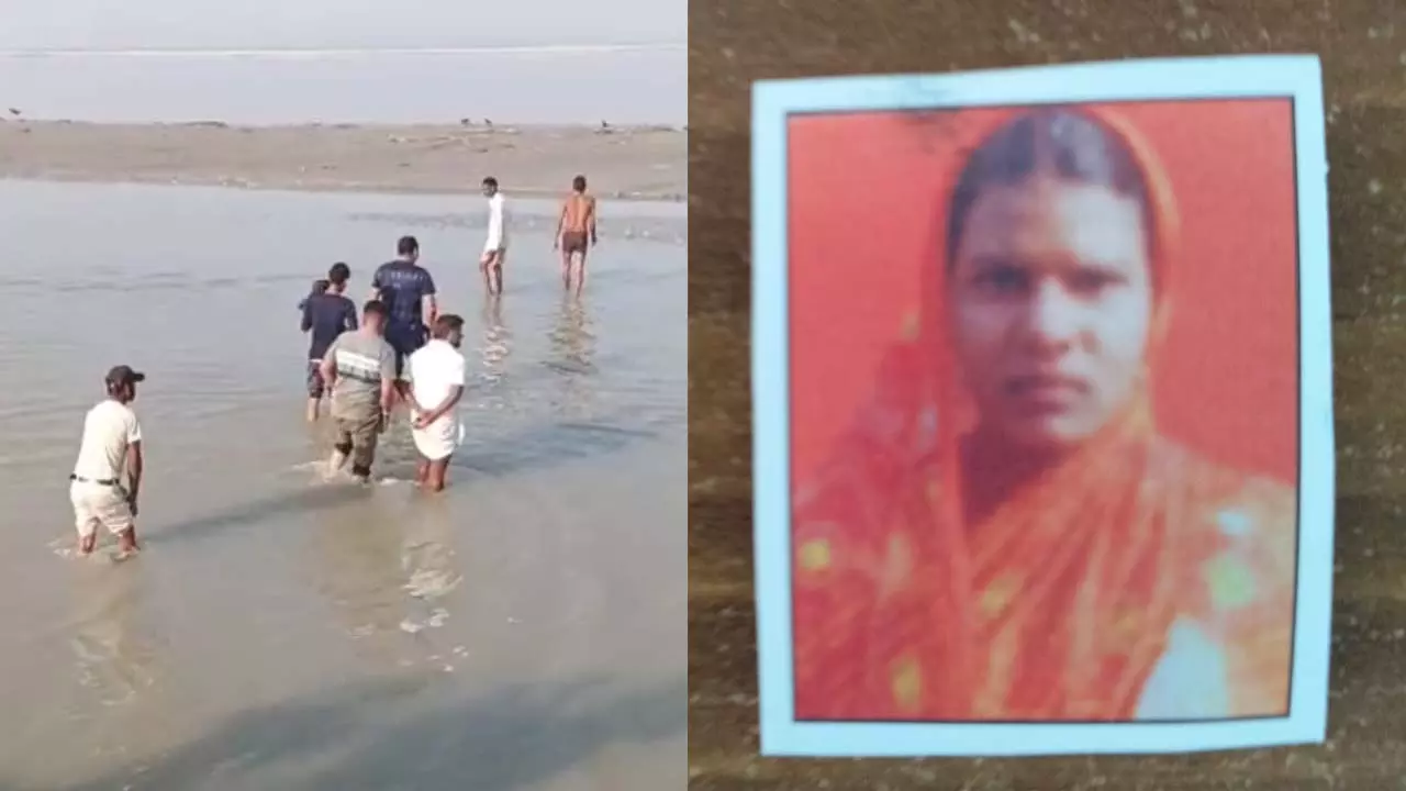 Body of woman found in Sharda river questioned on condition of Isanagar PHC