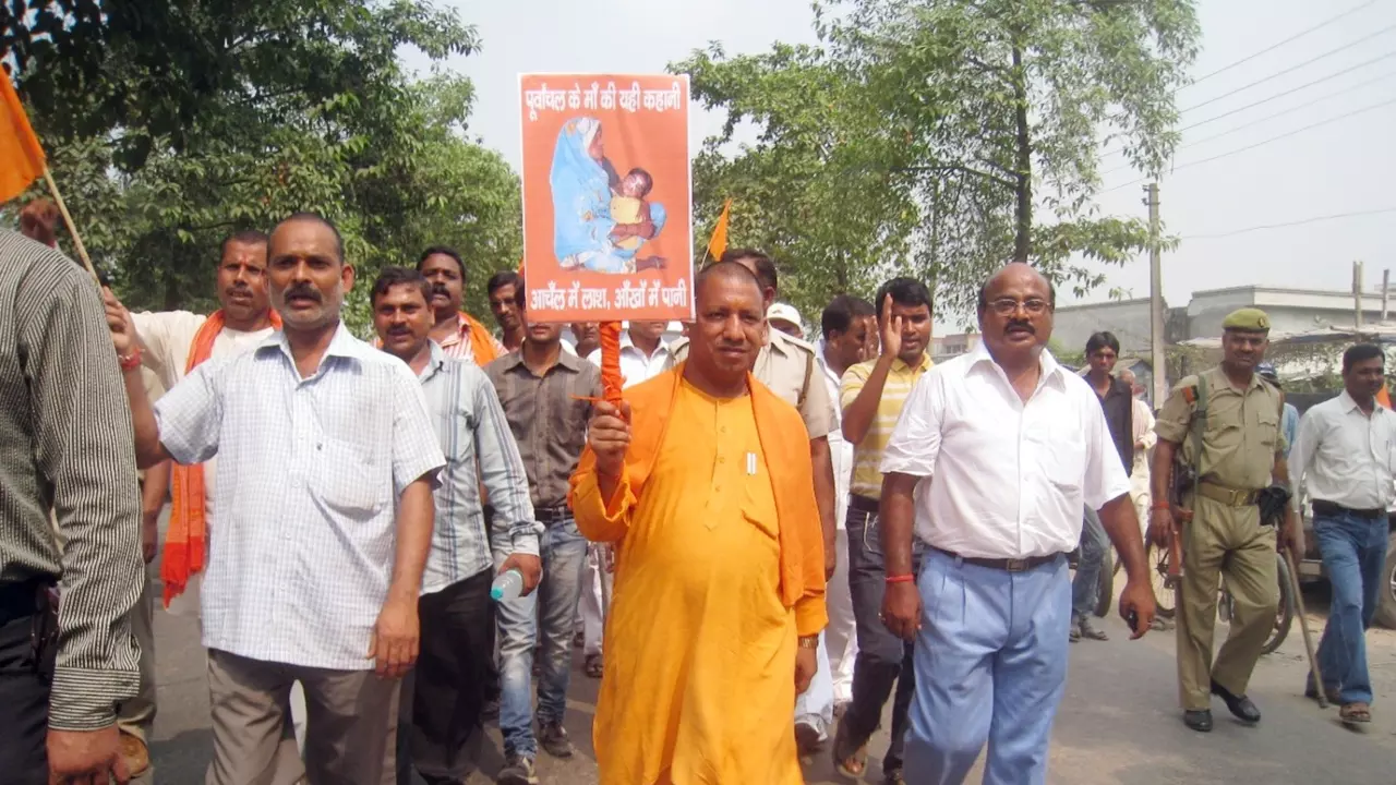 पूर्वांचल को मौत के साए से निकालने वाला जननायक: योगी आदित्यनाथ और इंसेफेलाइटिस के विरुद्ध संघर्ष की कहानी