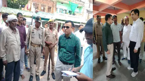 Chitrakoot News: चित्रकूट में मंडलायुक्त ने खाद केंद्रों व अस्पतालों का किया औचक निरीक्षण