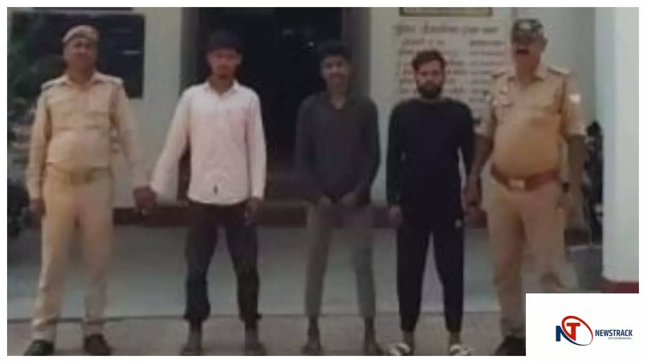 Chandauli News : चंदौली पुलिस का बड़ा एक्शन: 9 अपराधी गिरफ़्तार, भारी मात्रा में सामान बरामद