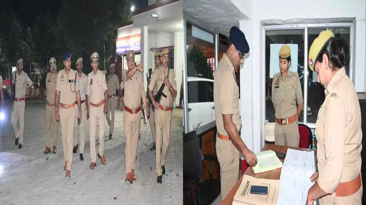 Azamgarh News: SSP डॉ. अनिल कुमार ने तीन थानों का औचक निरीक्षण कर दिए निर्देश