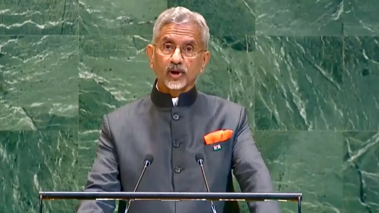 भरी सभा में जयशंकर ने संयुक्त राष्ट्र की उतारी इज्जत, दिखाया आईना, बोले- आज भी 1945 में जी रहा भरी सभा में जयशंकर ने संयुक्त राष्ट्र की उतारी इज्जत, दिखाया आईना, बोले- आज भी 1945 में जी रहा
