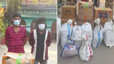 दीपावली से पहले लखनऊ पुलिस का बड़ा एक्शन! बंथरा में 3 कुंतल अवैध पटाखे बरामद, 2 आरोपी गिरफ्तार