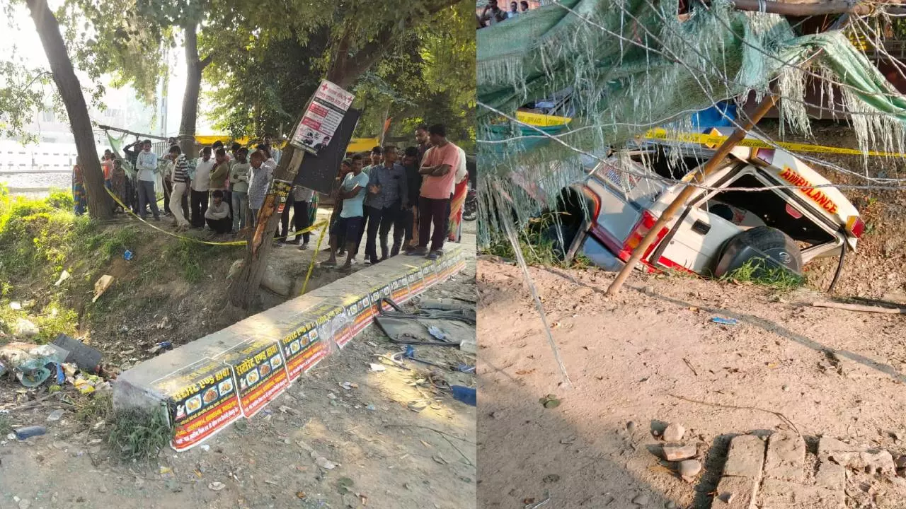 Sitapur News: सीतापुर में भीषण सड़क हादसा: एम्बुलेंस पलटने से चार की मौत, एक गंभीर