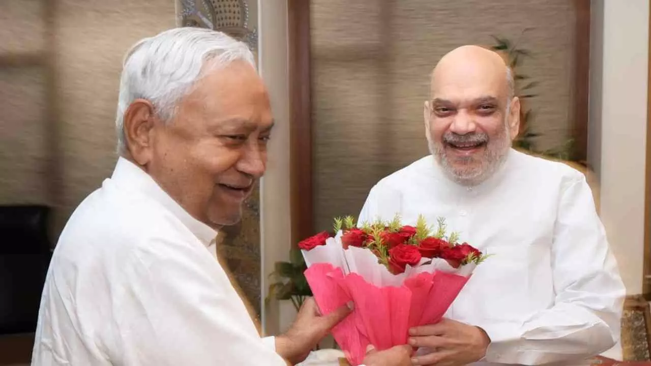 अमित शाह ने नीतीश से की ख़ास मुलाकात, NDA का चुनावी मास्टरप्लान तैयार, विपक्ष में मची खलबली