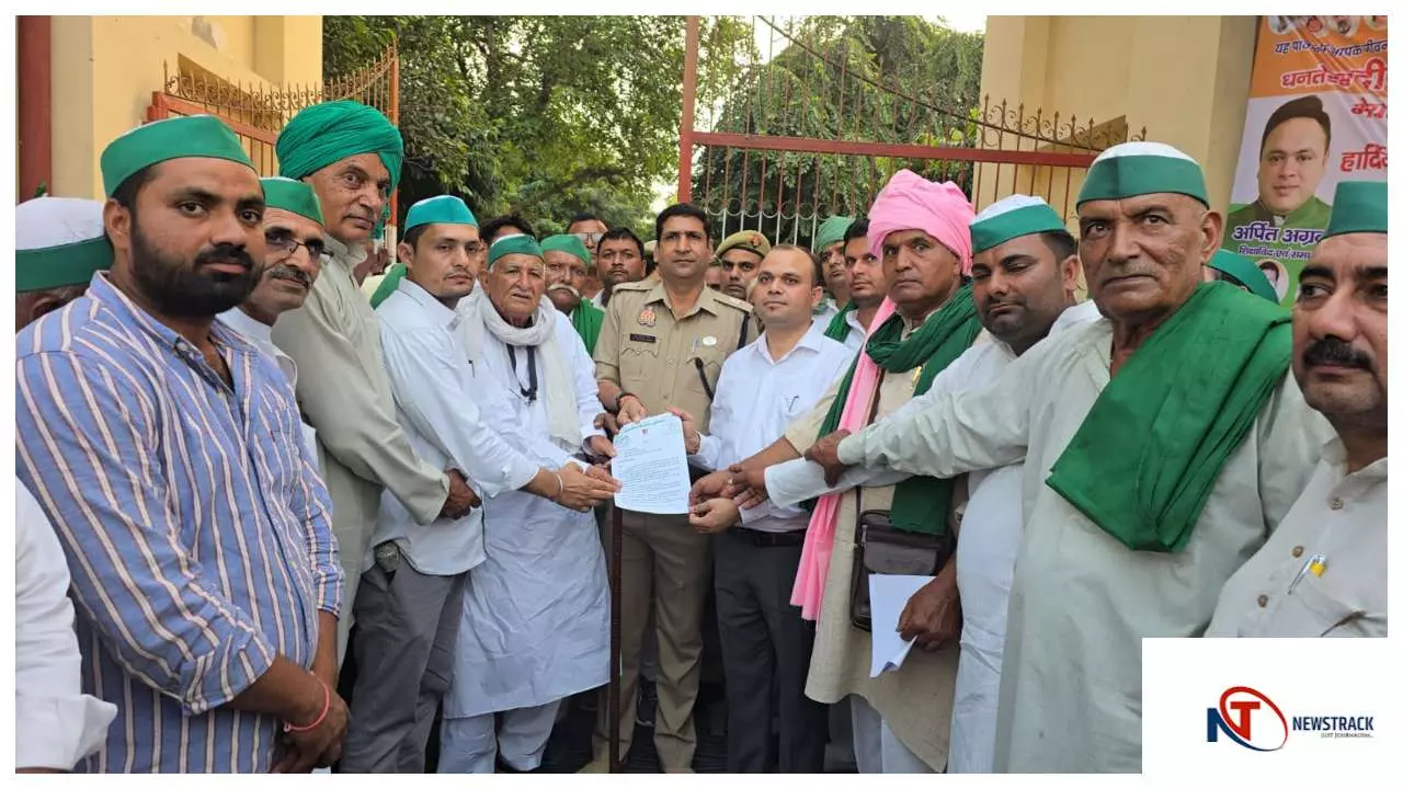 Bulandahahr News : बुलंदशहर में भाकियू टिकैत का ट्रैक्टर मार्च, MSP समेत 17 मांगों को लेकर प्रदर्शन