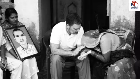 हरिओम मॉब लिंचिंग: क्या दलित होना अब भी जानलेवा गुनाह है? राहुल गांधी से मिलते मां के छलके आंसू