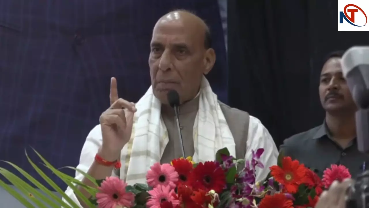 Defence Minister Rajnath Singh