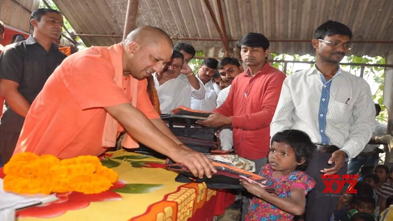 Chief Minister Yogi Adityanath with Vantangia
