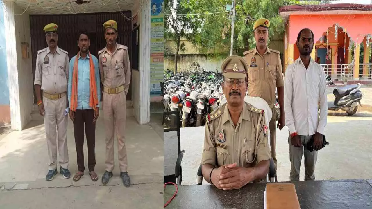 Chandauli: चंदौली पुलिस की बड़ी कार्रवाई: बलुआ व अलीनगर में दो वारंटी अभियुक्त गिरफ्तार
