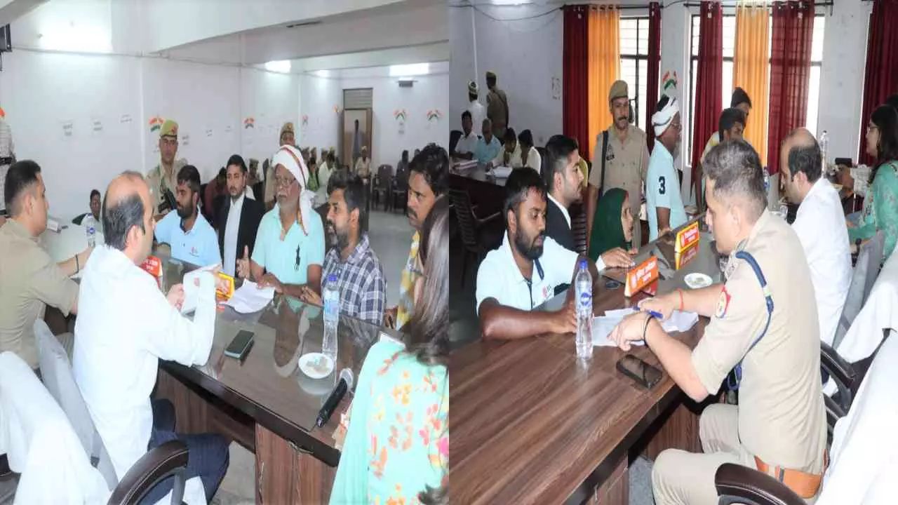 Pratapgarh News: संपूर्ण समाधान दिवस: सदर तहसील में 56 शिकायतें, डीएम ने दिए जांच के निर्देश
