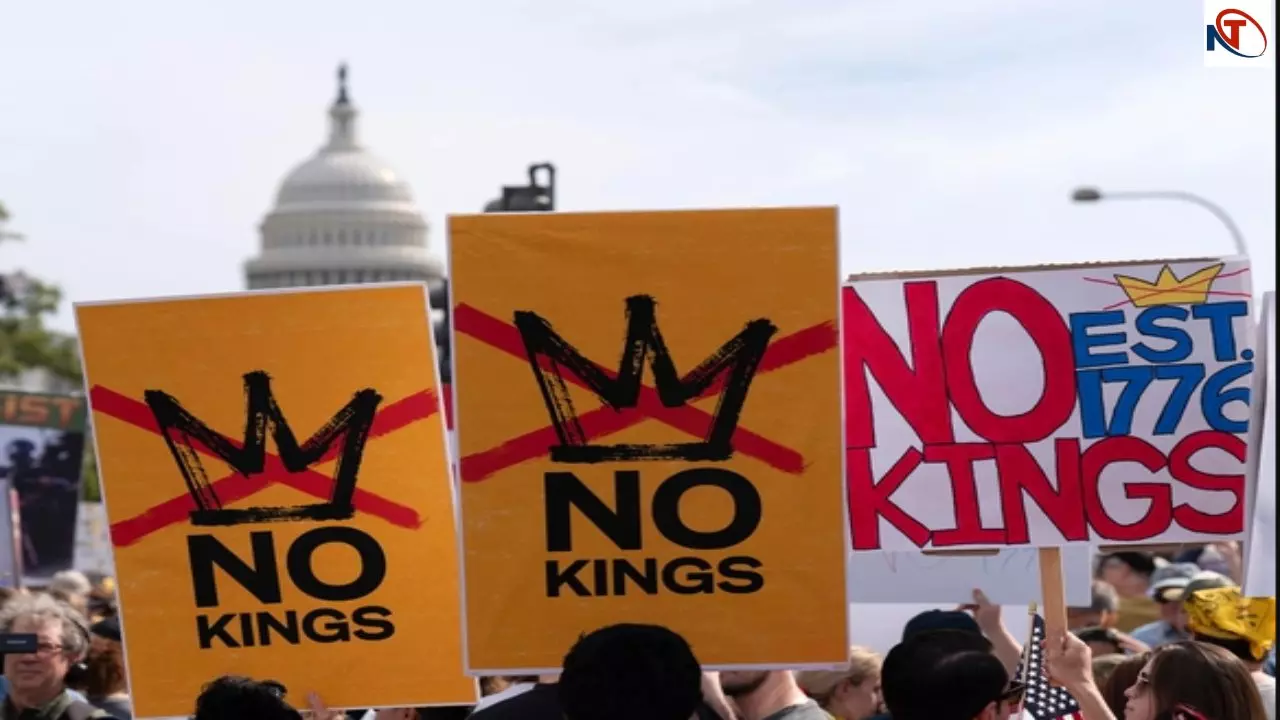No Kings protest