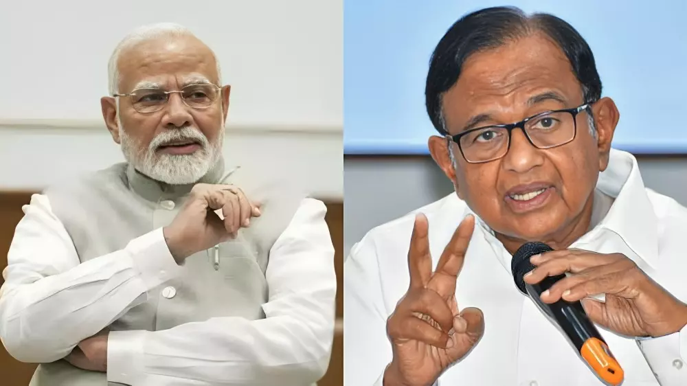 P Chidambaram on Modi government