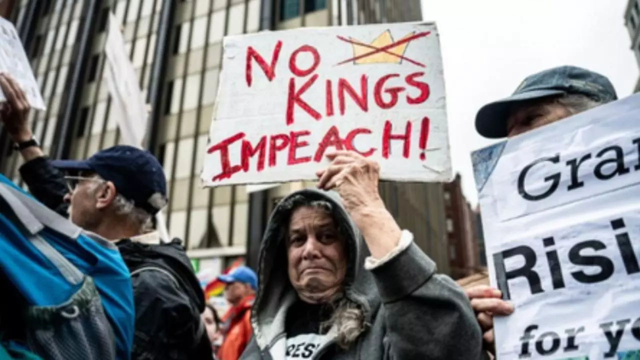 No Kings Protest