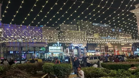 Lucknow glows bright with Diwali lights from Hazratganj to Assembly
