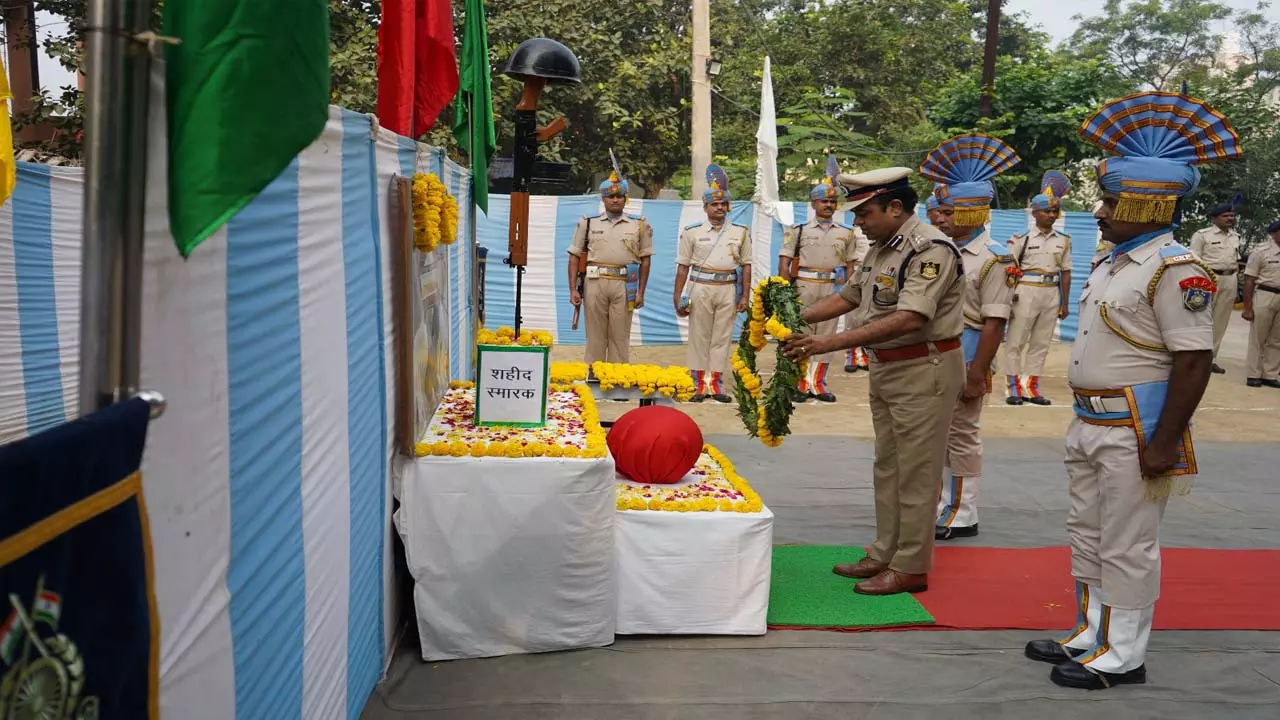Police Commemoration Day in Mathura: Tribute to CRPF Martyrs