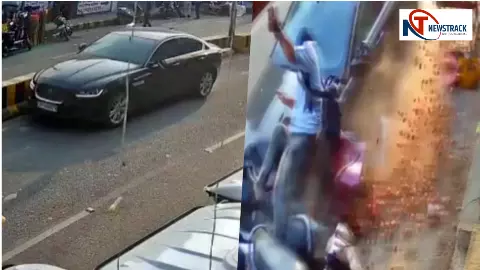 प्रयागराज में मौत की रफ्तार! दिवाली से पहले जगुआर ने रौंदे लोग, CCTV फुटेज आया सामने; कामधेनु स्वीट्स के बेटे पर केस प्रयागराज में मौत की रफ्तार! दिवाली से पहले जगुआर ने रौंदे लोग, CCTV फुटेज आया सामने; कामधेनु स्वीट्स के बेटे पर केस