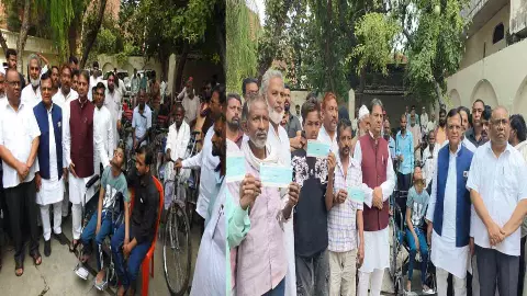 Azamgarh News: आजमगढ़ में एमएलसी गुड्डू जमाली ने जरूरतमंदों को दी मदद, बोले- सेवा ही मकसद Azamgarh News: आजमगढ़ में एमएलसी गुड्डू जमाली ने जरूरतमंदों को दी मदद, बोले- सेवा ही मकसद