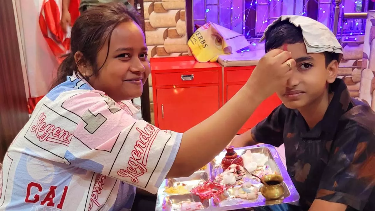 Traditionally celebrated Bhaiya Dooj