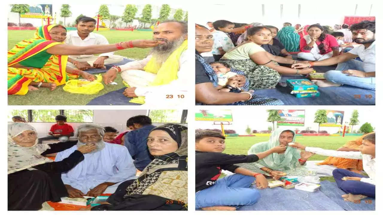 Kaushambi News: कौशांबी जेल में भैया दूज पर छलका स्नेह, बहनों ने बंदी भाइयों को लगाया तिलक