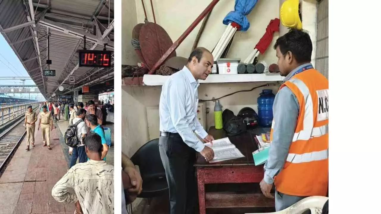 Jhansi News: वार रूम से लेकर प्लेटफॉर्म तक — झांसी मंडल की सतर्क निगरानी से हो रही सुरक्षित यात्रा Jhansi News: वार रूम से लेकर प्लेटफॉर्म तक — झांसी मंडल की सतर्क निगरानी से हो रही सुरक्षित यात्रा