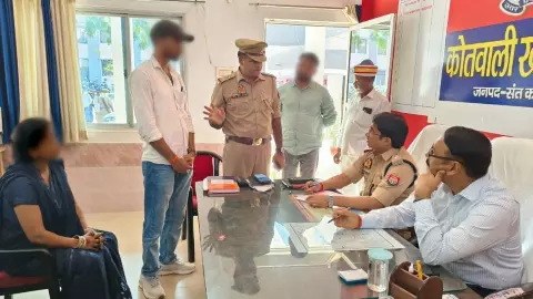 Sant Kabir Nagar News: थाना समाधान दिवस पर DM-SP ने सुनी जनता की समस्याएँ