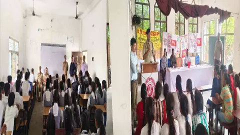 Azamgarh News: मिशन शक्ति 5.0 अभियान के तहत स्कूली छात्राओं को किया गया जागरूक Azamgarh News: मिशन शक्ति 5.0 अभियान के तहत स्कूली छात्राओं को किया गया जागरूक