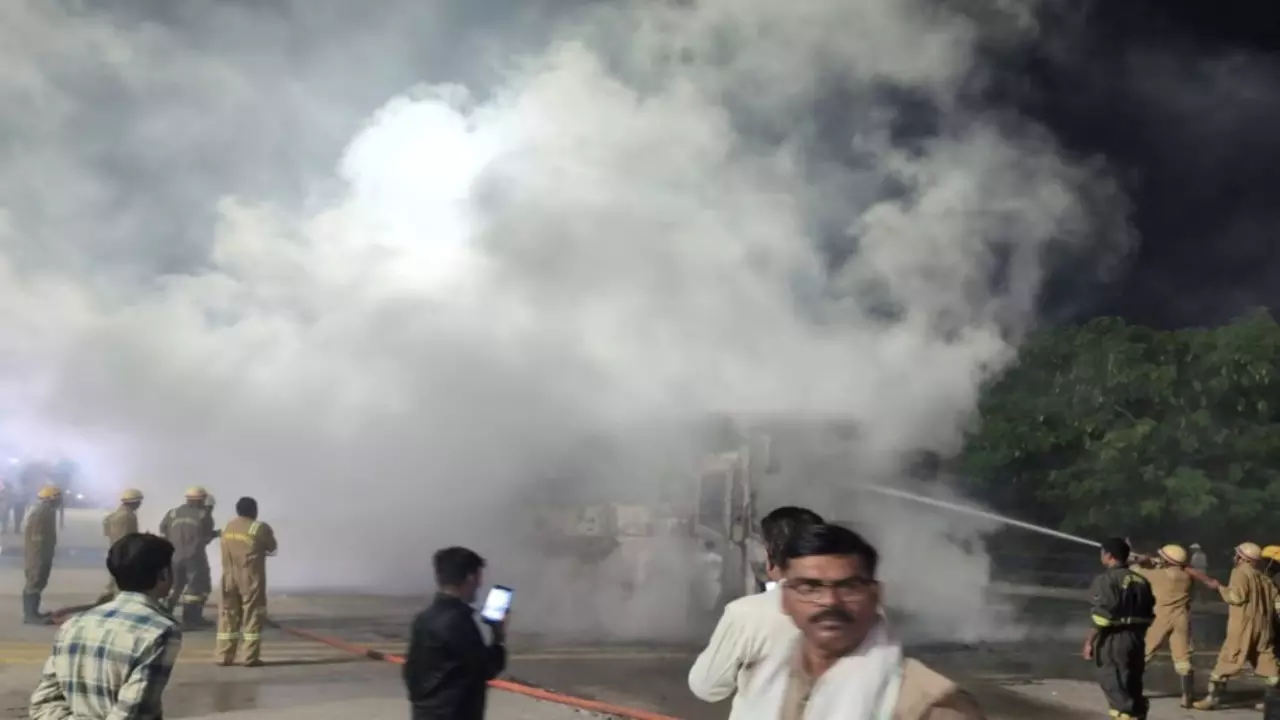 Lucknow Fire Accident Lucknow Fire Accident
