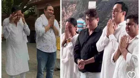 Satish Shah Last Rites: दोस्तों ने गाना गा कर दी सतीश शाह को अंतिम विदाई, बेटों के नहीं थम रहें आंसू Satish Shah Last Rites: दोस्तों ने गाना गा कर दी सतीश शाह को अंतिम विदाई, बेटों के नहीं थम रहें आंसू