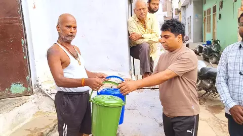 Increased cleanliness awareness from door-to-door litter collection campaign Increased cleanliness awareness from door-to-door litter collection campaign