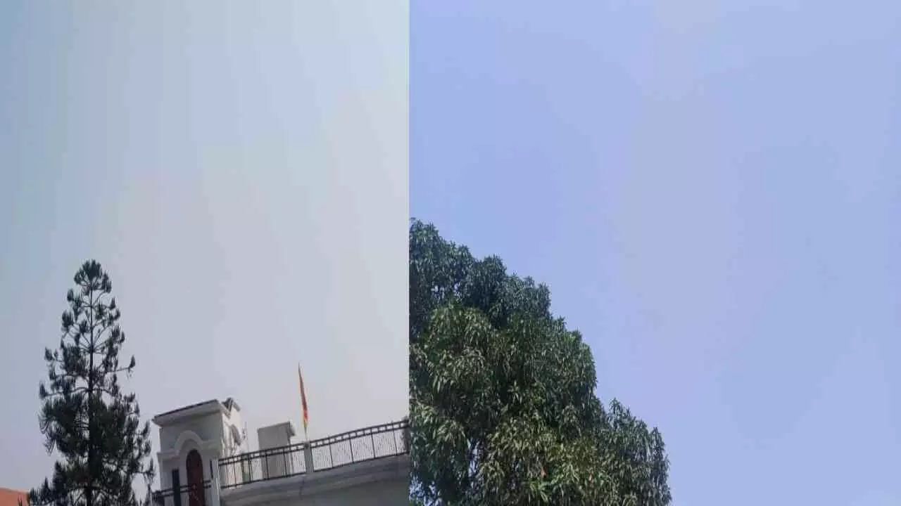 Lucknow में सोमवार को नहीं निकली धूप, हल्की बारिश की संभावना, बेमौसम वर्षा से गिर सकता है पारा