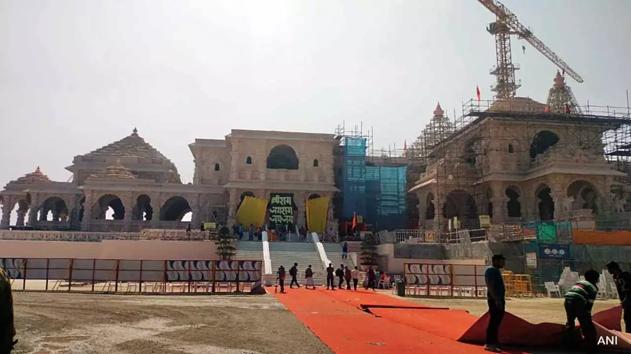 सज-धज कर तैयार आयोध्या, राम मंदिर का निर्माण कार्य हुआ पूरा, ट्रस्ट ने X पर पोस्ट कर दी जानकारी सज-धज कर तैयार आयोध्या, राम मंदिर का निर्माण कार्य हुआ पूरा, ट्रस्ट ने X पर पोस्ट कर दी जानकारी