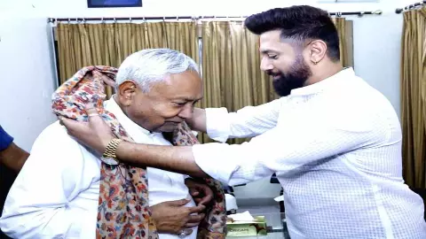 ये नीतीश कुमार को क्या हुआ? अचानक क्यों पहुंचे चिराग के घर, CM को सता रहा किस बात का डर